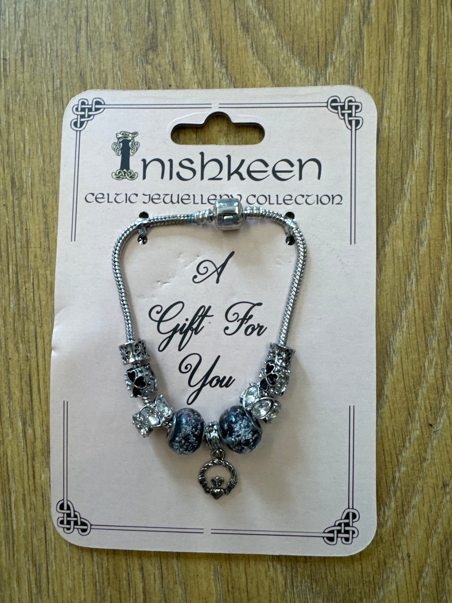 Inishkeen Celtic Jewellery Bangle Claddagh
