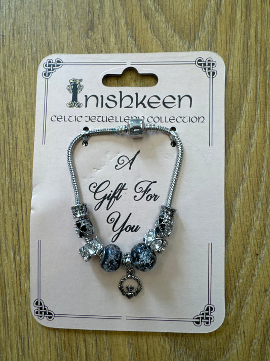 Inishkeen Celtic Jewellery Bangle Claddagh