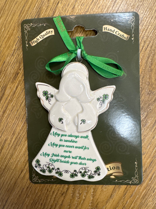 Ceramic Hanging Ornament Angel