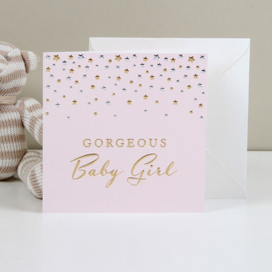 Gorgeous Baby Girl Card