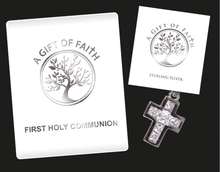 Communion Silver Necklet / cross
