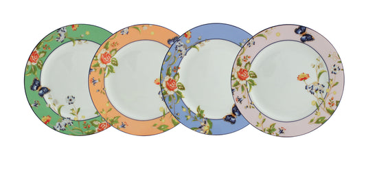 COTTAGE GARDEN PLATE x 4 (Mixed)