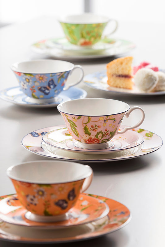 COTTAGE GARDEN WINDSOR TEACUP & SAUCER