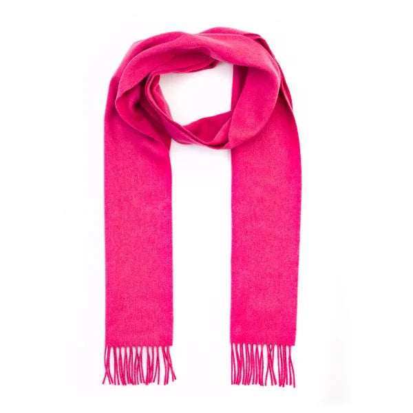 100% Cashmere Scarf Pink 1