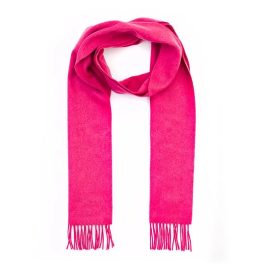 100% Cashmere Scarf Pink 1