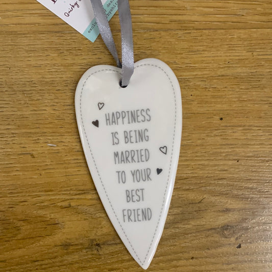 wedding ceramic plaque