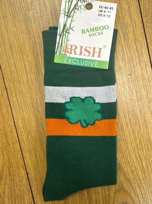 Bamboo Socks Shamrock