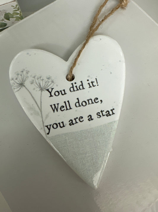 Ceramic Heart - Well Done