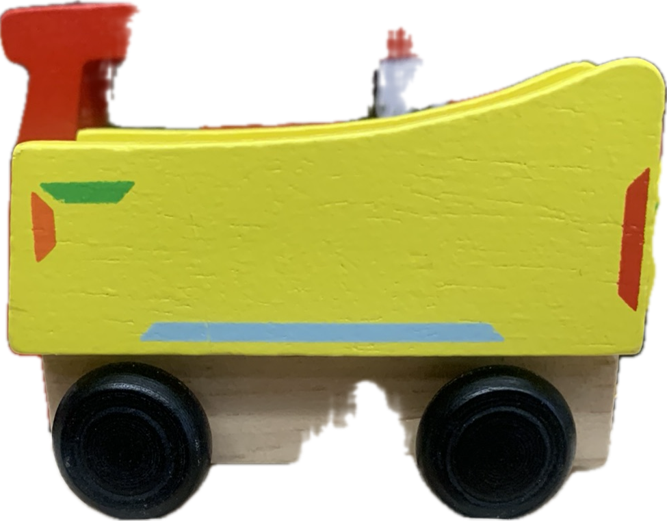 Train Letters Tractor Trailer