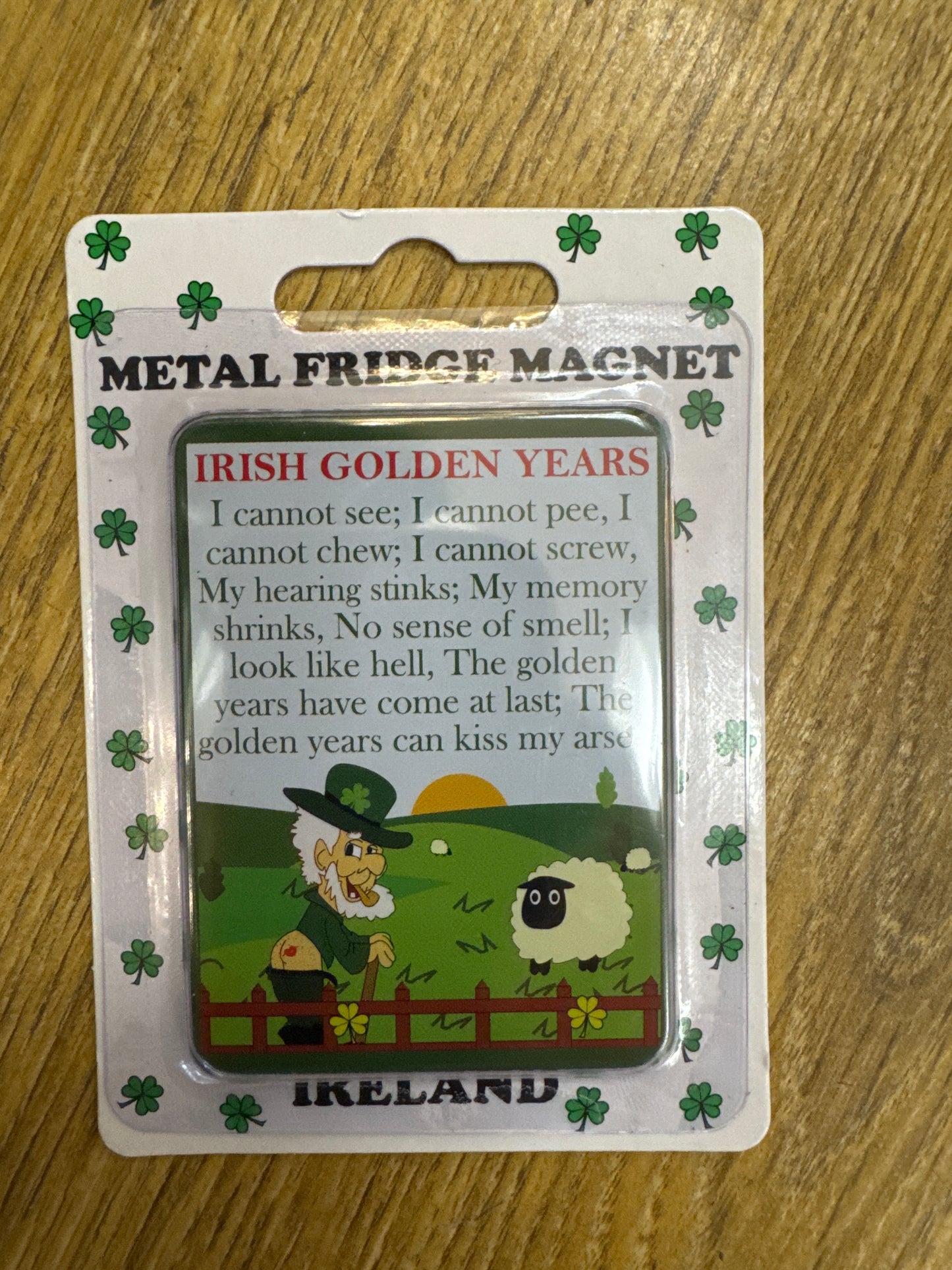 METAL F/MAGNET GOLDEN YEARS
