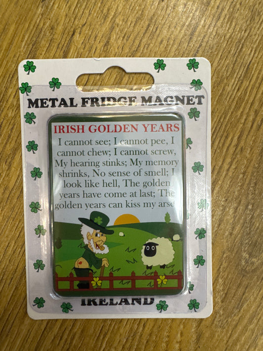 METAL F/MAGNET GOLDEN YEARS