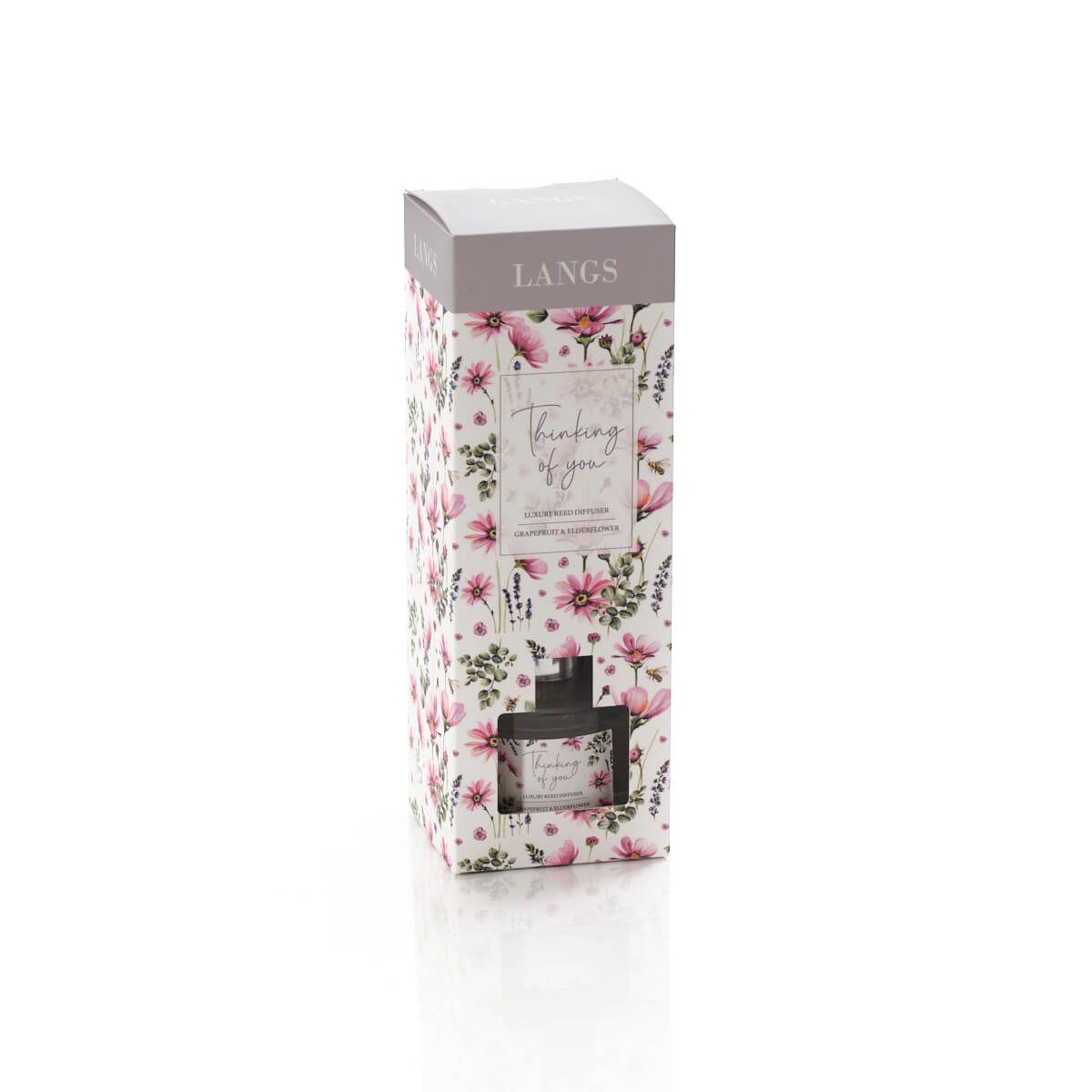 LUXURY REED DIFFUSER GRAPEFRUIT AND ELDERFLOWER THINKING OF YOU
