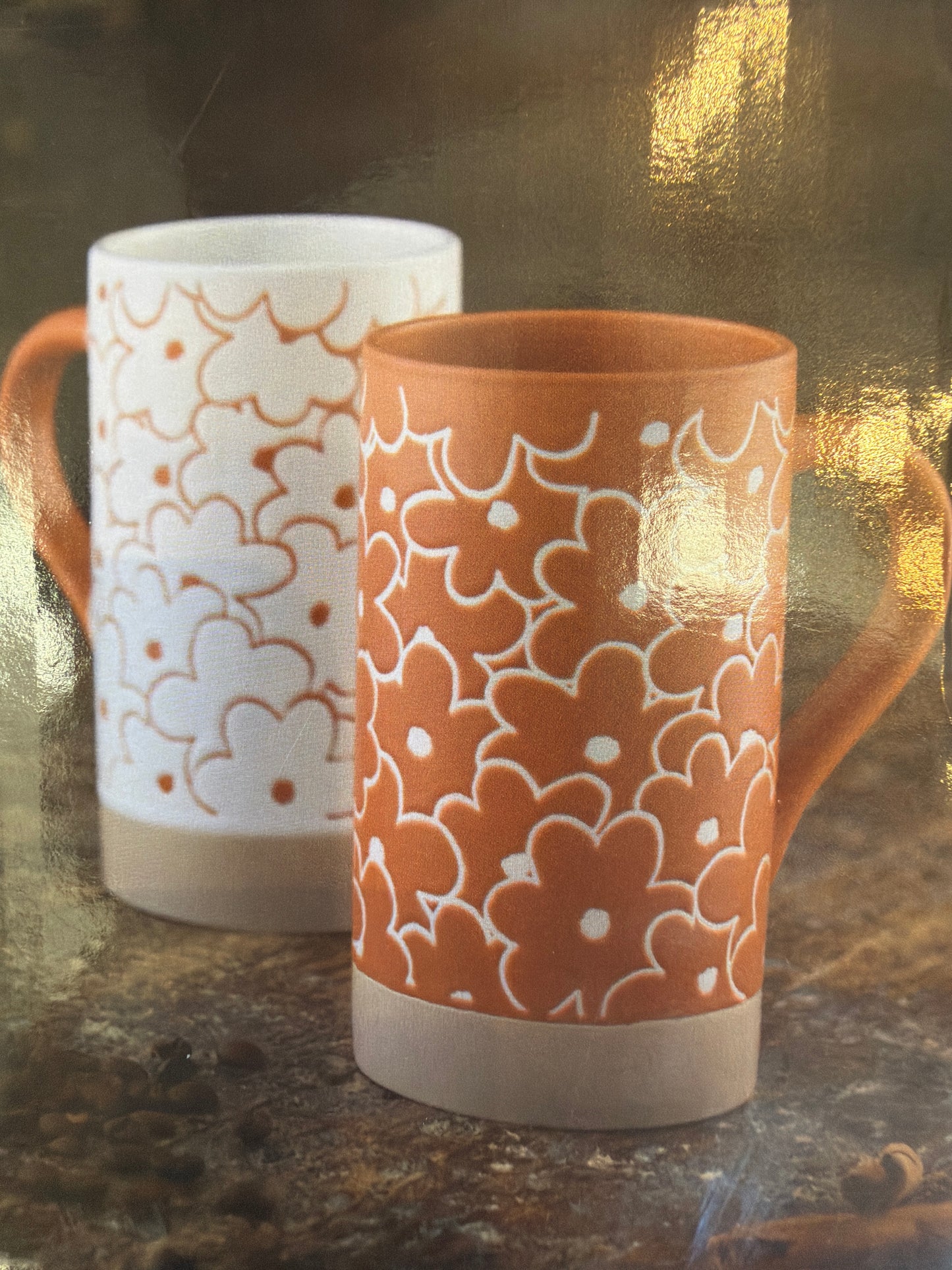 Belleek Living Daisy Tall Mugs Set of 2