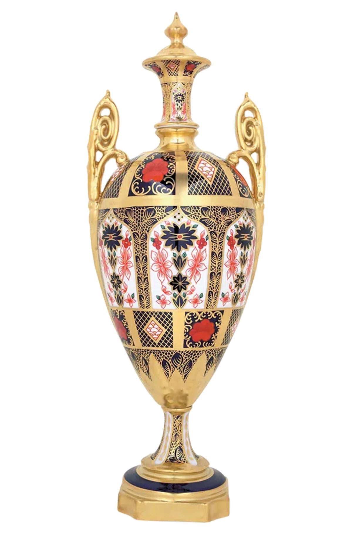 Royal Crown Derby Old Imari SGB Trophy Vase