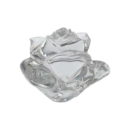 Rose Paperweight 8cm 3in