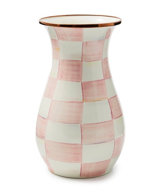 Rosy Check Tall Vase