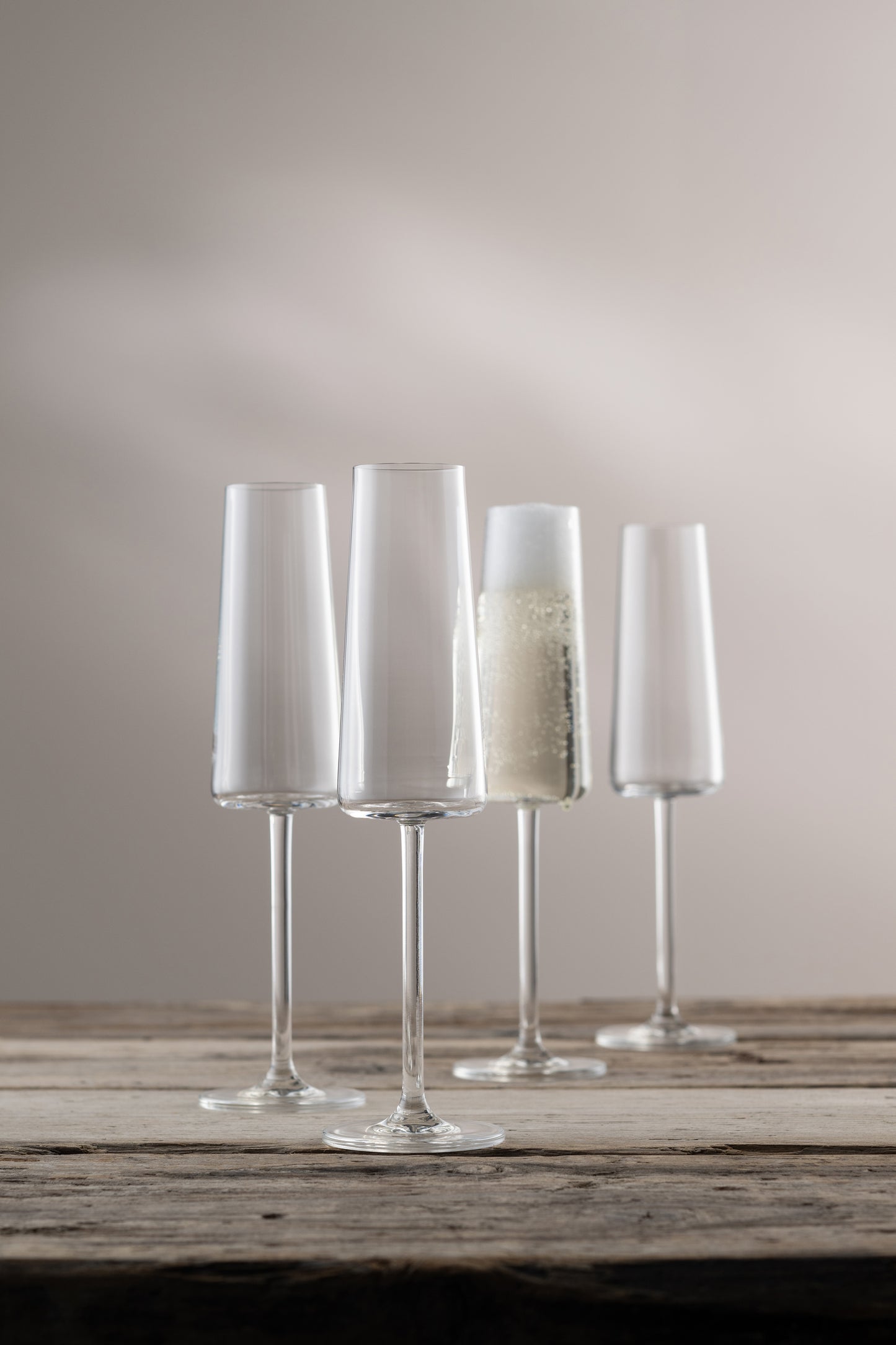 Galway Irish Crystal Alto Champagne / Prosecco Flute set of 4 Pair