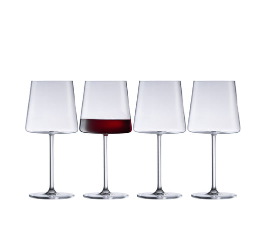 Galway Irish Crystal Alto Red Wine set of 4