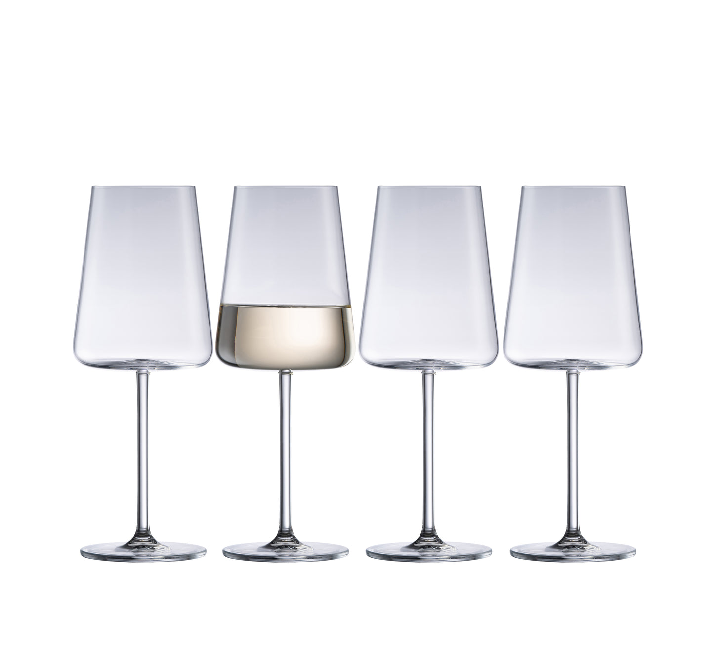 Galway Irish Crystal Alto White Wine set of 4