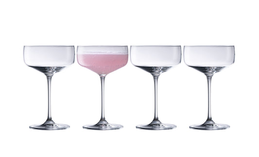 Galway Irish Crystal Tivoli Cocktail / Martini set of 4