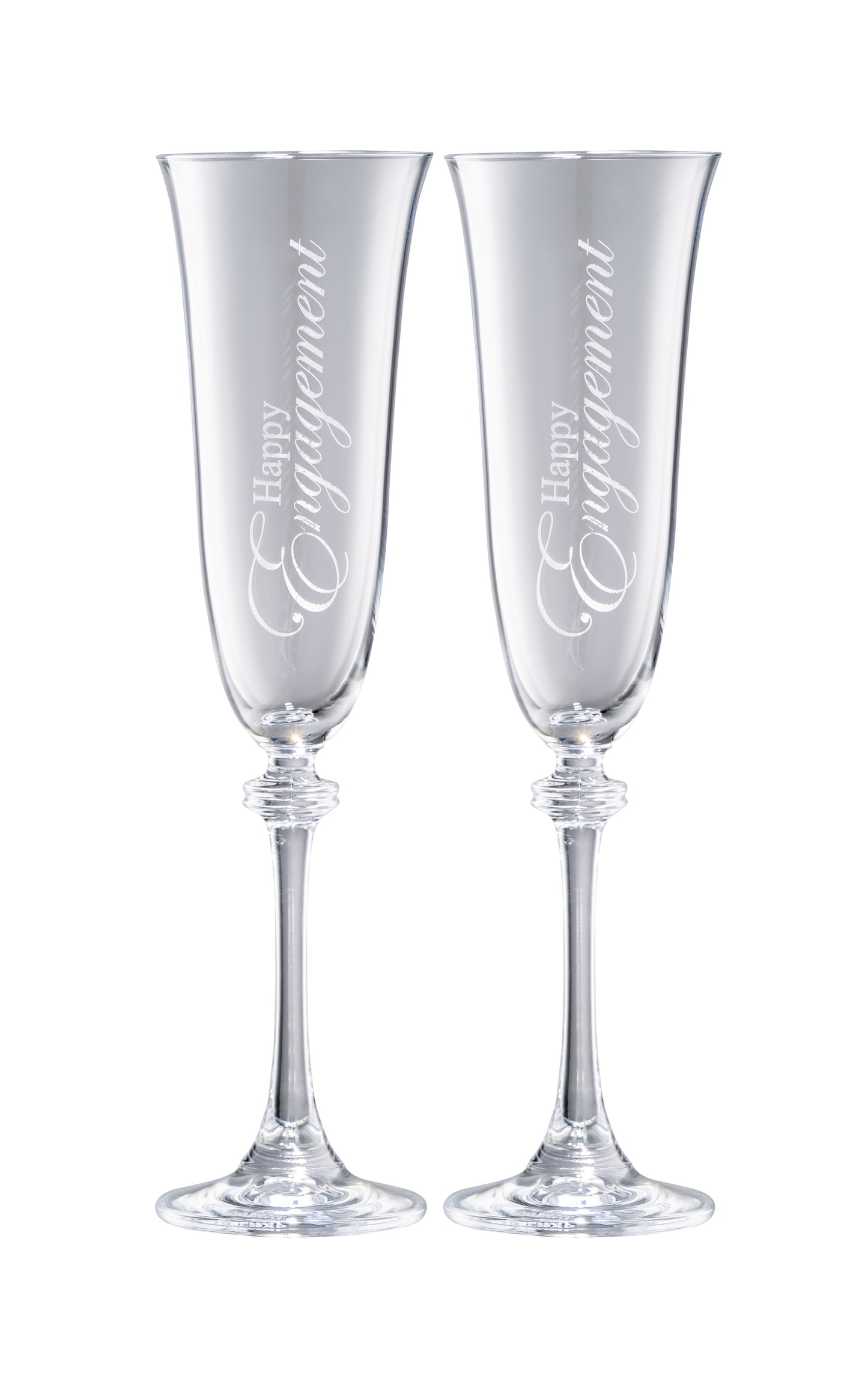 ENGAGEMENT FLUTE CHAMPAGNE LIBERTY PAIR