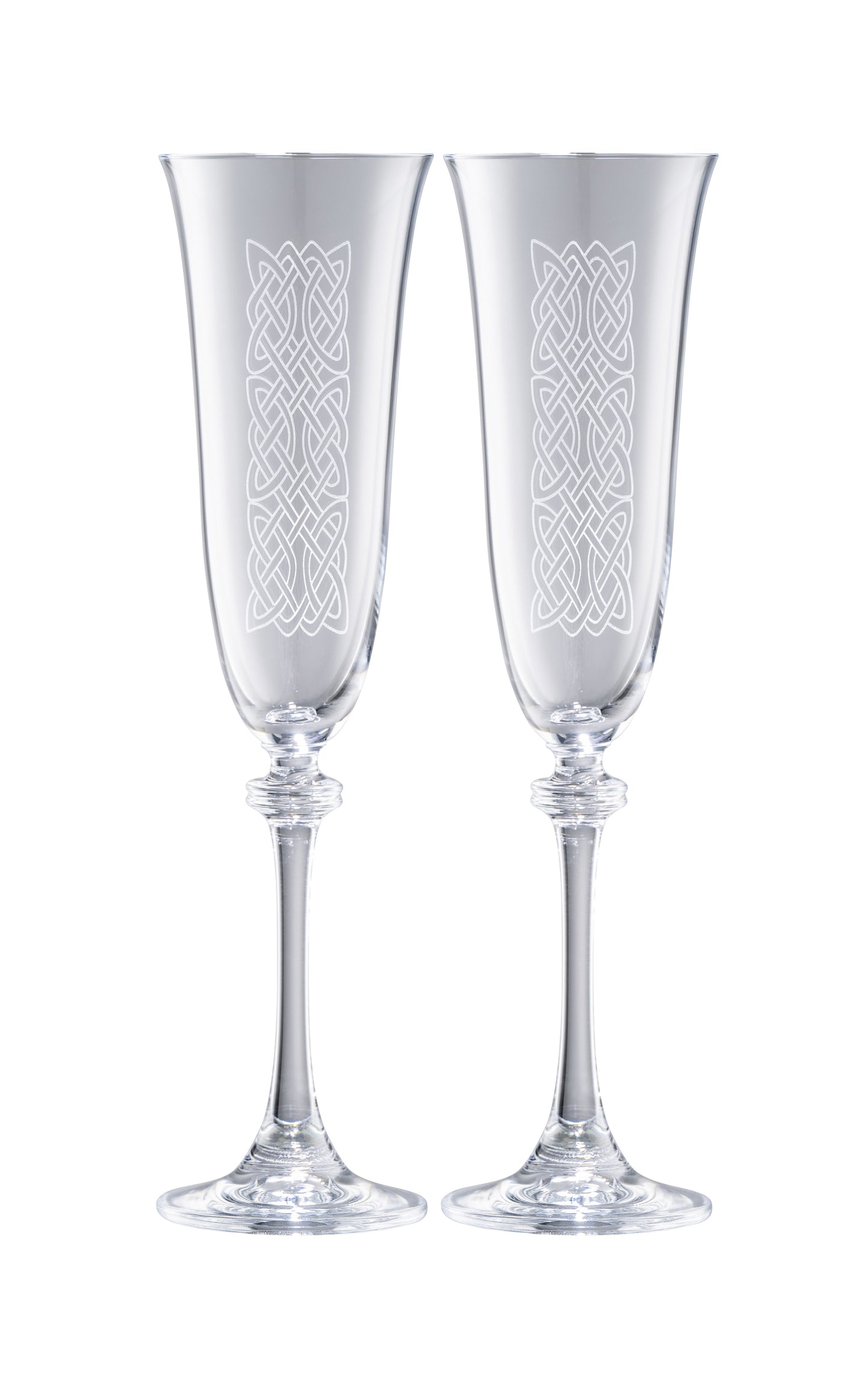 CELTIC KNOT FLUTE CHAMPAGNE LIBERTY PAIR