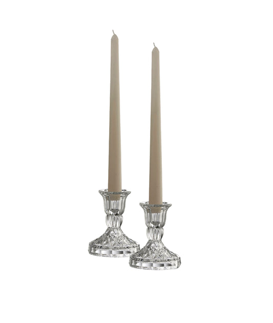 Galway Crystal Ashford Candlesticks