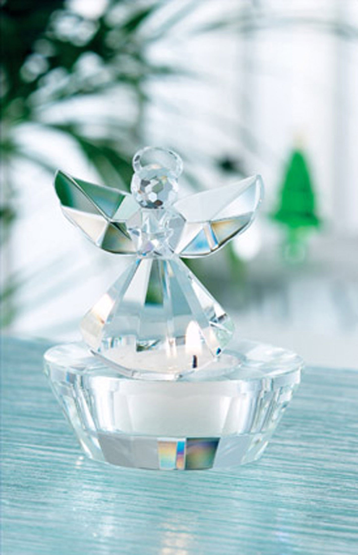 Galway Crystal Ice Angel Votive