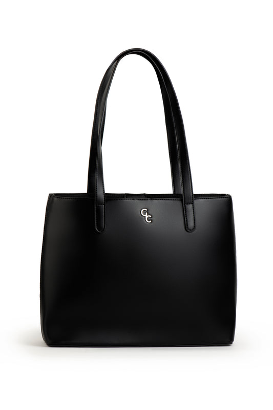 Galway Crystal Black Large Tote Bag