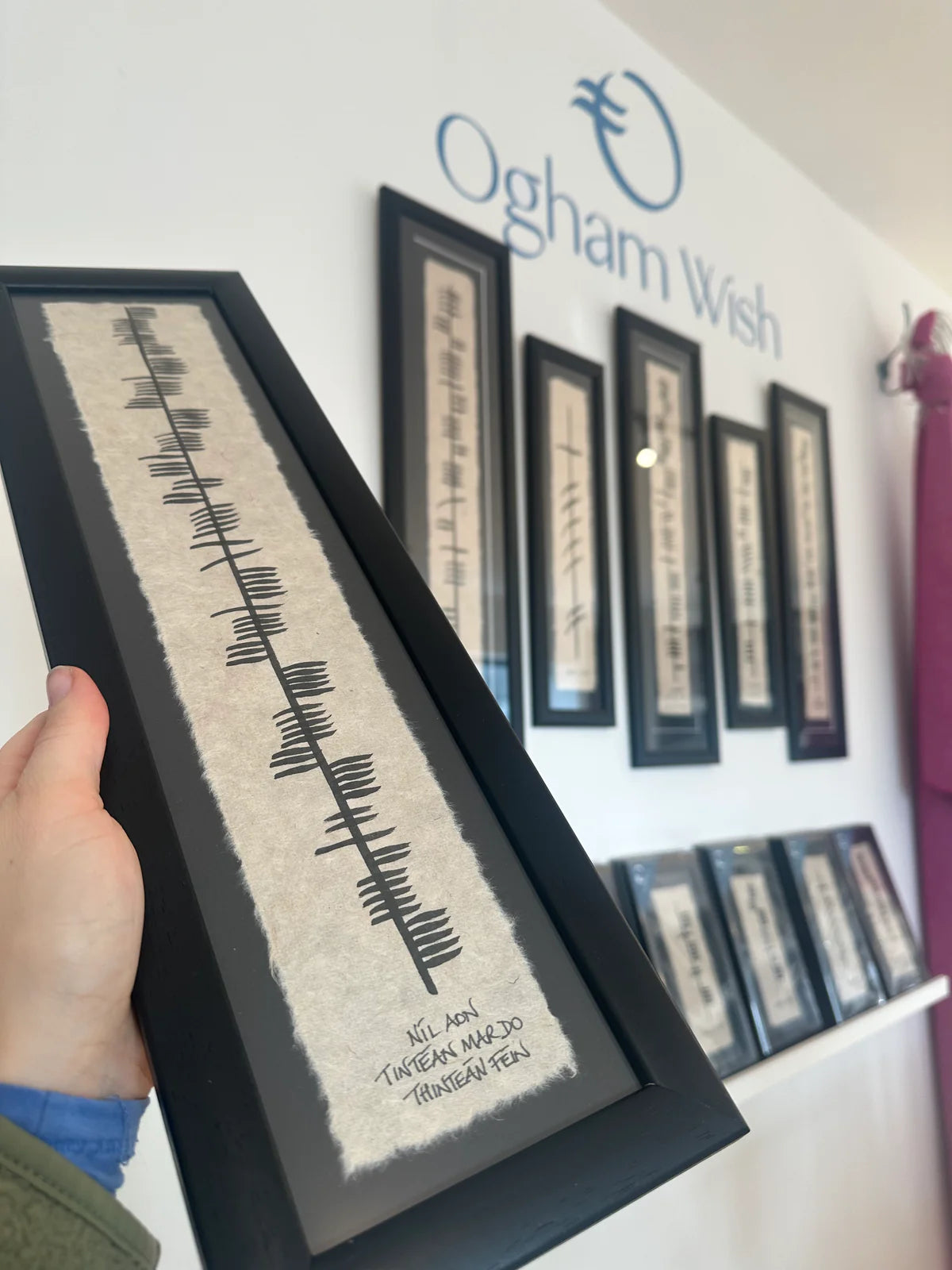 Ogham Níl aon tinteán - No place like home
