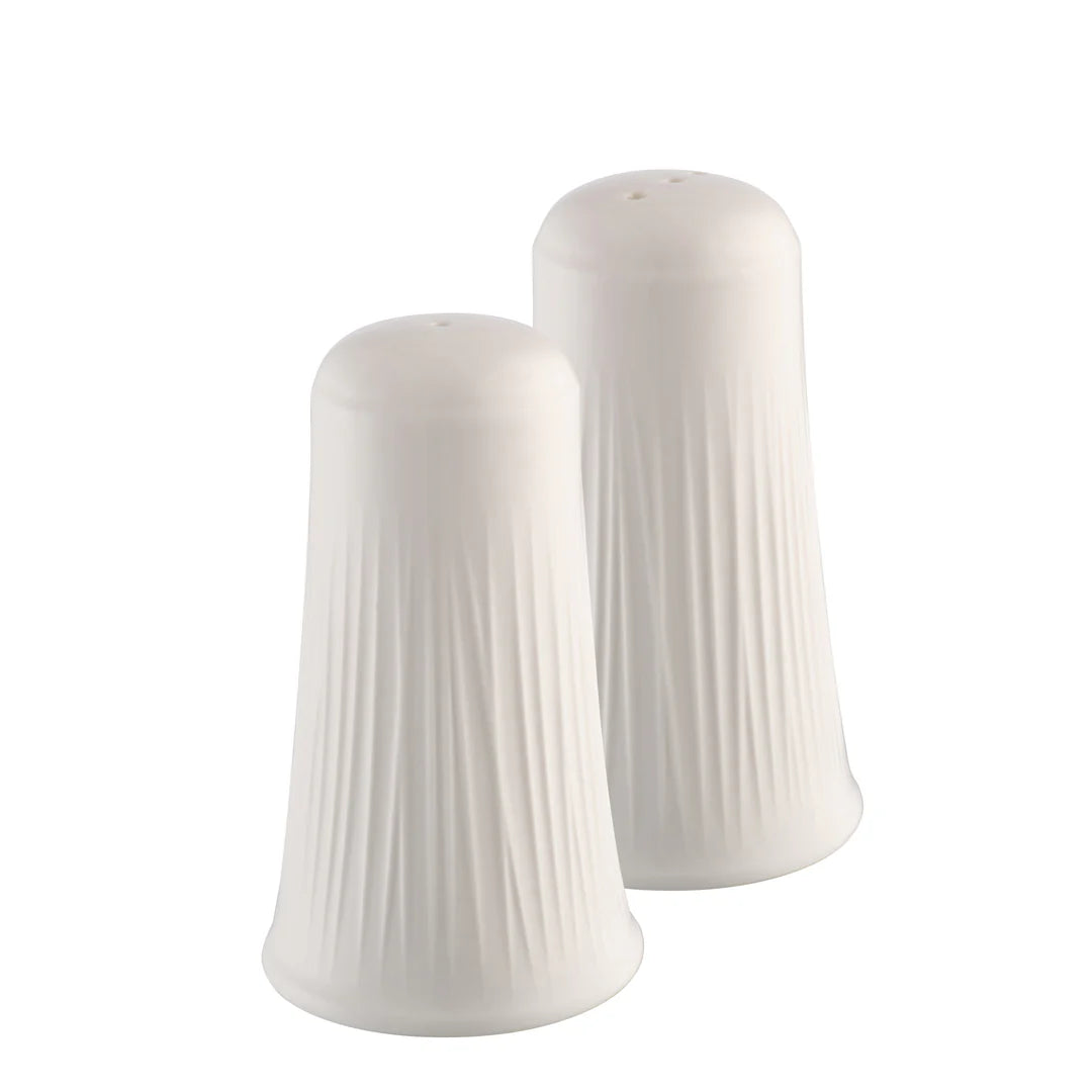 Belleek salt and pepper Erne