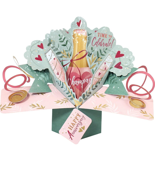 Anniversary Pop up card