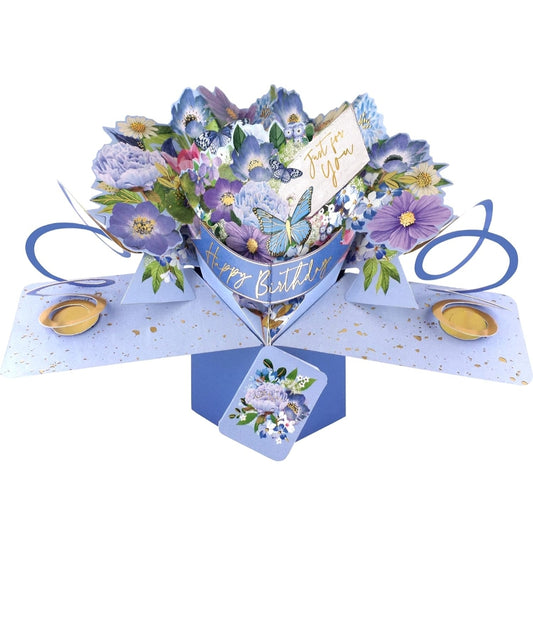 General Birthday Just For You Pop Up Card