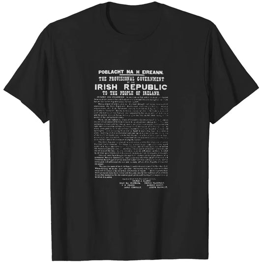 Tshirts black proclamation