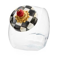 Courtly Check Sweets Jar with Lid