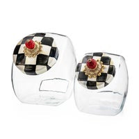 Courtly Check Sweets Jar with Lid