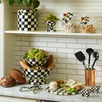 Courtly Check Sweets Jar with Lid