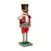 Cozy Courtly Check Christmas Nutcracker D25