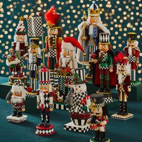 Cozy Courtly Check Christmas Nutcracker D25