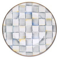 Sterling Check Dinner Plate