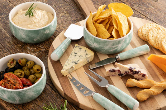 Belleek Living Winter Spruce Bowl Set