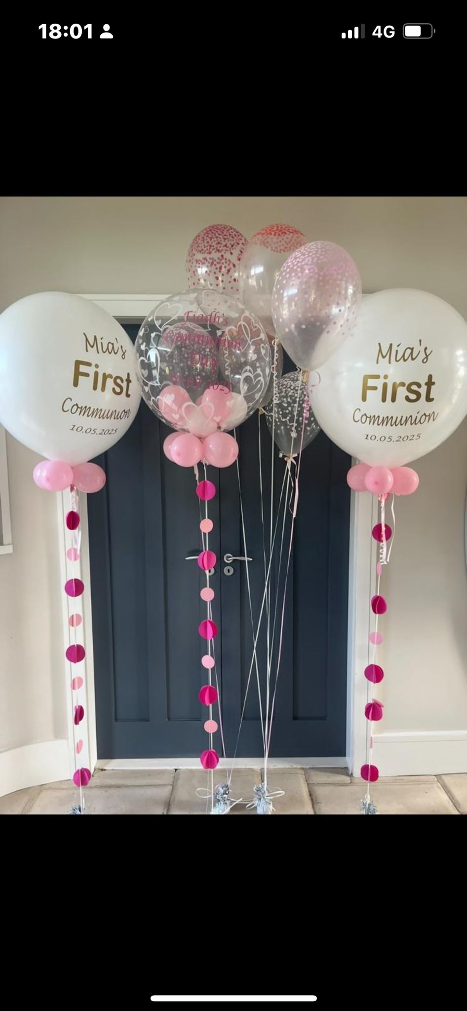First Communion Balloon