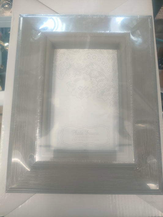 Carde Grey Photo Frame 4x6"