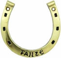 Brass Horseshoe Fáilte