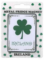 METAL F/MAGNET SHAMROCK IRELAND