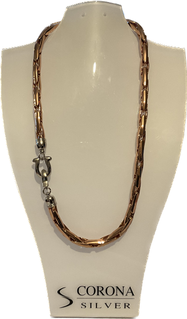 fashion necklace rose