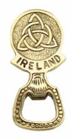 Brass Bottle Opener Trinity Knot