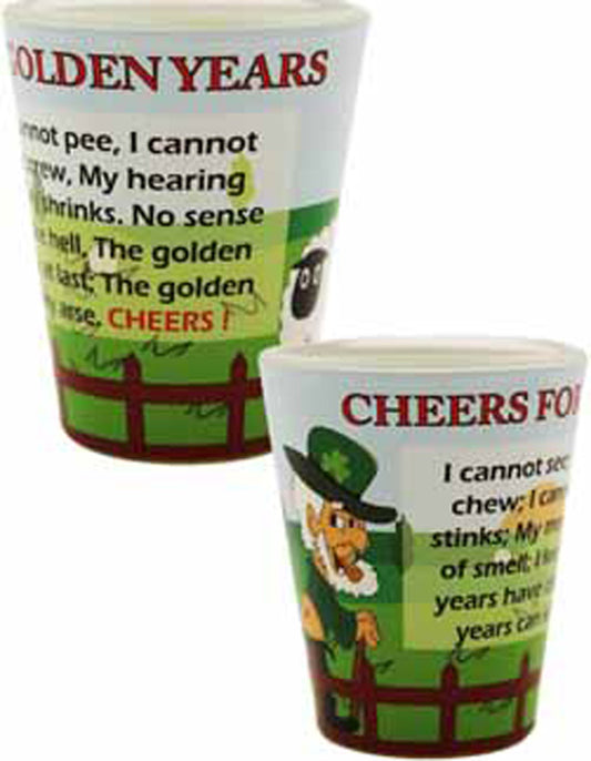 Shot Glass Golden Years