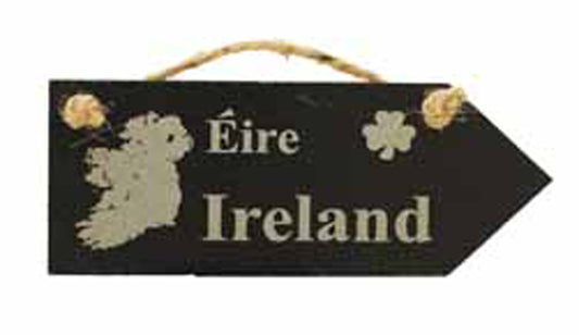Natural Slate Road Sign Ireland