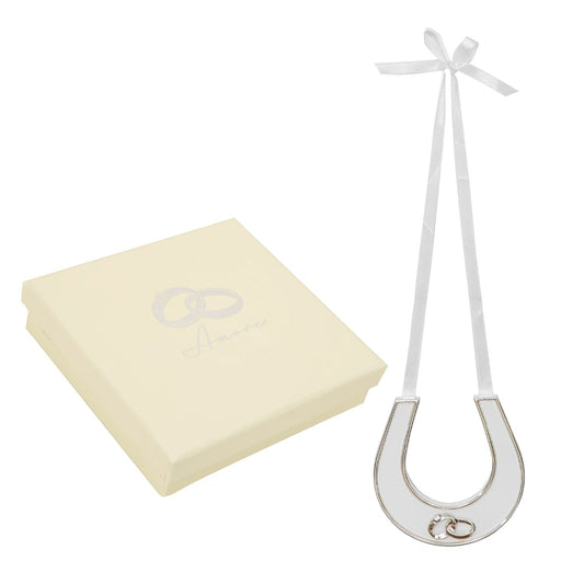 Amore Silverplated Horseshoe in Gift Box